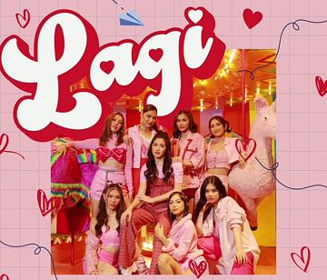 LAGI - BINI (WITH BG VOCALS) KARAOKE-cover