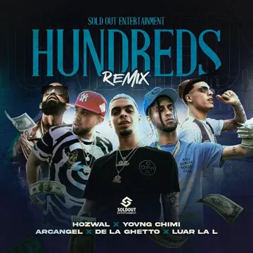 Hundreds (feat. Yovngchimi & Luar la L) [Remix]-cover