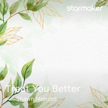 Treat You Better-cover