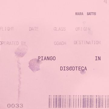 Piango In Discoteca-cover