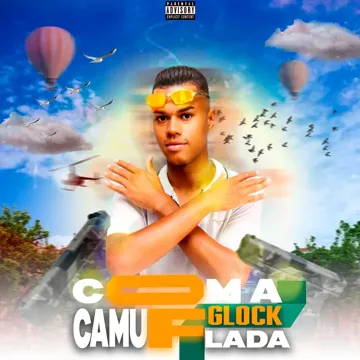 Com a Glock Camuflada (feat. Mc Jajau)-cover
