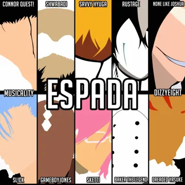 Espada (Bleach) [feat. Sl!ck, Gameboyjones, Shwabadi, Dreaded Yasuke, Savvy Hyuga, Connor Quest!, Rustage, Sketti, Baker the Legend & DizzyEight]-cover