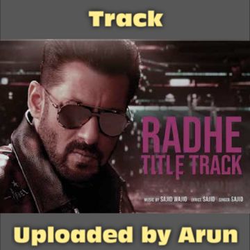 Radhe Title Track-cover