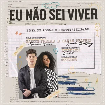 Eu Não Sei Viver (Ao Vivo)-cover