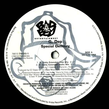 Special Delivery (P. Diddy Extended Radio Mix)