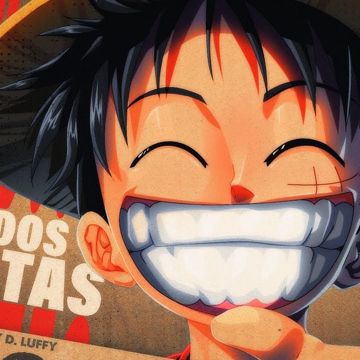 Rei dos Piratas (Luffy One Piece)-cover