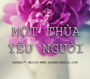 Một thủa yêu người