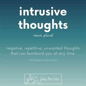 Intrusive thoughts