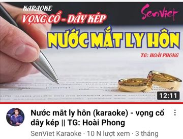 Tân Cổ Nước Mắt Ly Hôn