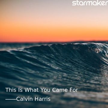 This Is What You Came For-cover