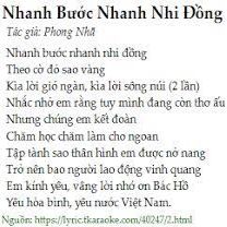 Nhanh Bước Nhanh Nhi Đồng-cover