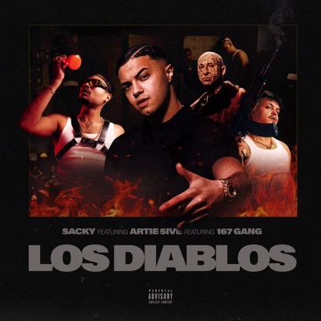 LOS DIABLOS (feat. Artie 5ive & 167 Gang)-cover