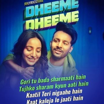 Dheeme Dheeme-cover