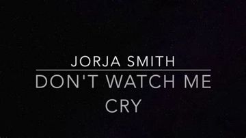 Don't Watch Me Cry-cover
