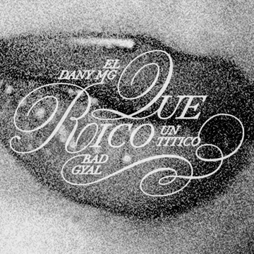 QUE RICO (w/ Bad Gyal)-cover