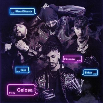 Gelosa (feat. Shiva, Sfera Ebbasta, Guè)-cover