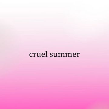 Cruel Summer (Slowed + Reverb)-cover